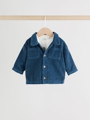 Navy/Red Bear Baby Shacket Top and Leggings Set (0mths-2yrs) - Image 5 of 21