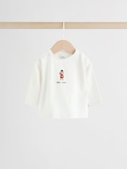 Navy/Red Bear Baby Shacket Top and Leggings Set (0mths-2yrs) - Image 9 of 21