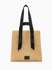 AllSaints Brown Lullah Tote Bag - Image 1 of 7