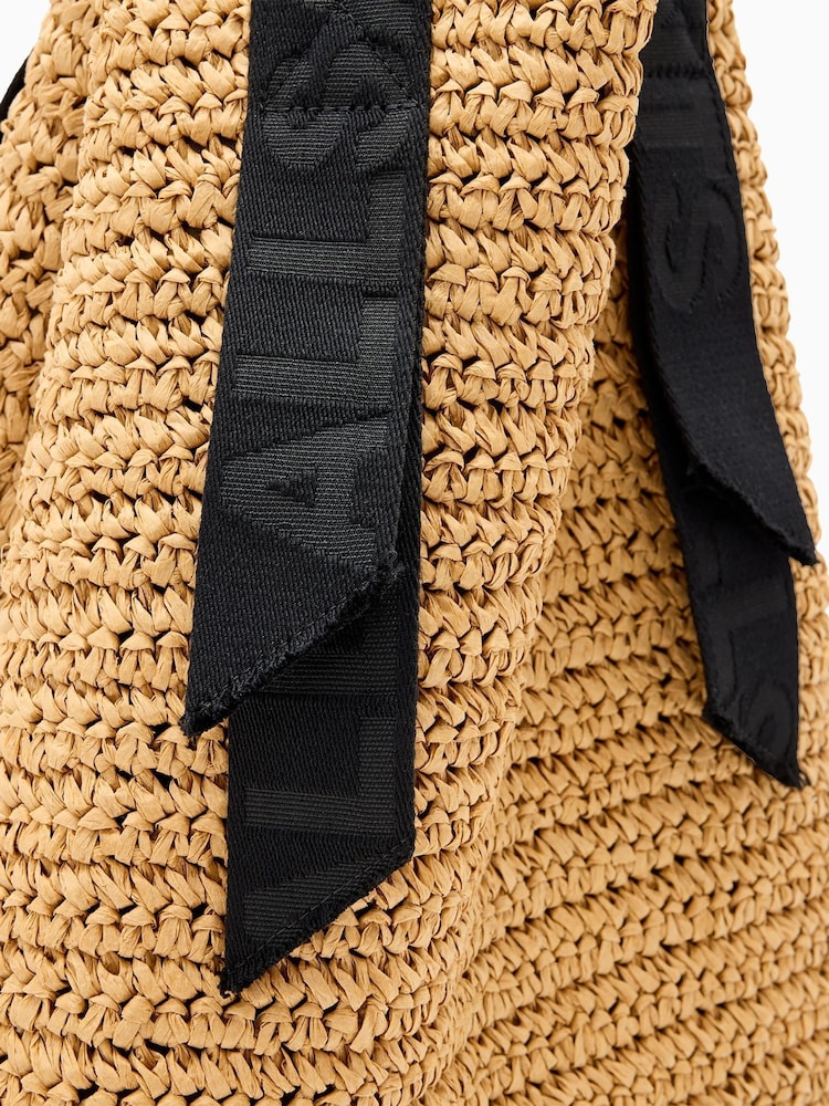 AllSaints Brown Lullah Tote Bag - Image 5 of 7