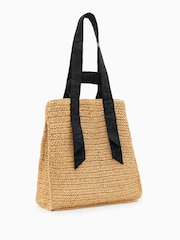 AllSaints Brown Lullah Tote Bag - Image 6 of 7