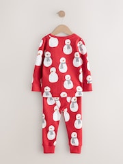 Red Xmas Snuggle Pyjamas 3 Pack (9mths-10yrs) - Image 8 of 10