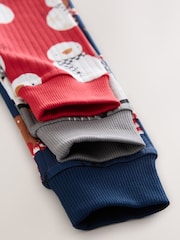 Red Xmas Snuggle Pyjamas 3 Pack (9mths-10yrs) - Image 9 of 10