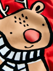 Red Reindeer Single Xmas Pyjamas (9mths-10yrs) - Image 8 of 9
