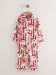 Red/White Santa Single Xmas Button Through Pyjamas (9mths-12yrs) - Image 5 of 8