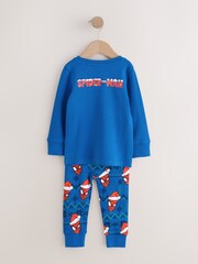 Blue/Red Spiderman Single License Pyjamas (12mths-10yrs) - Image 5 of 10