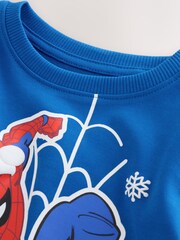 Blue/Red Spiderman Single License Pyjamas (12mths-10yrs) - Image 7 of 10