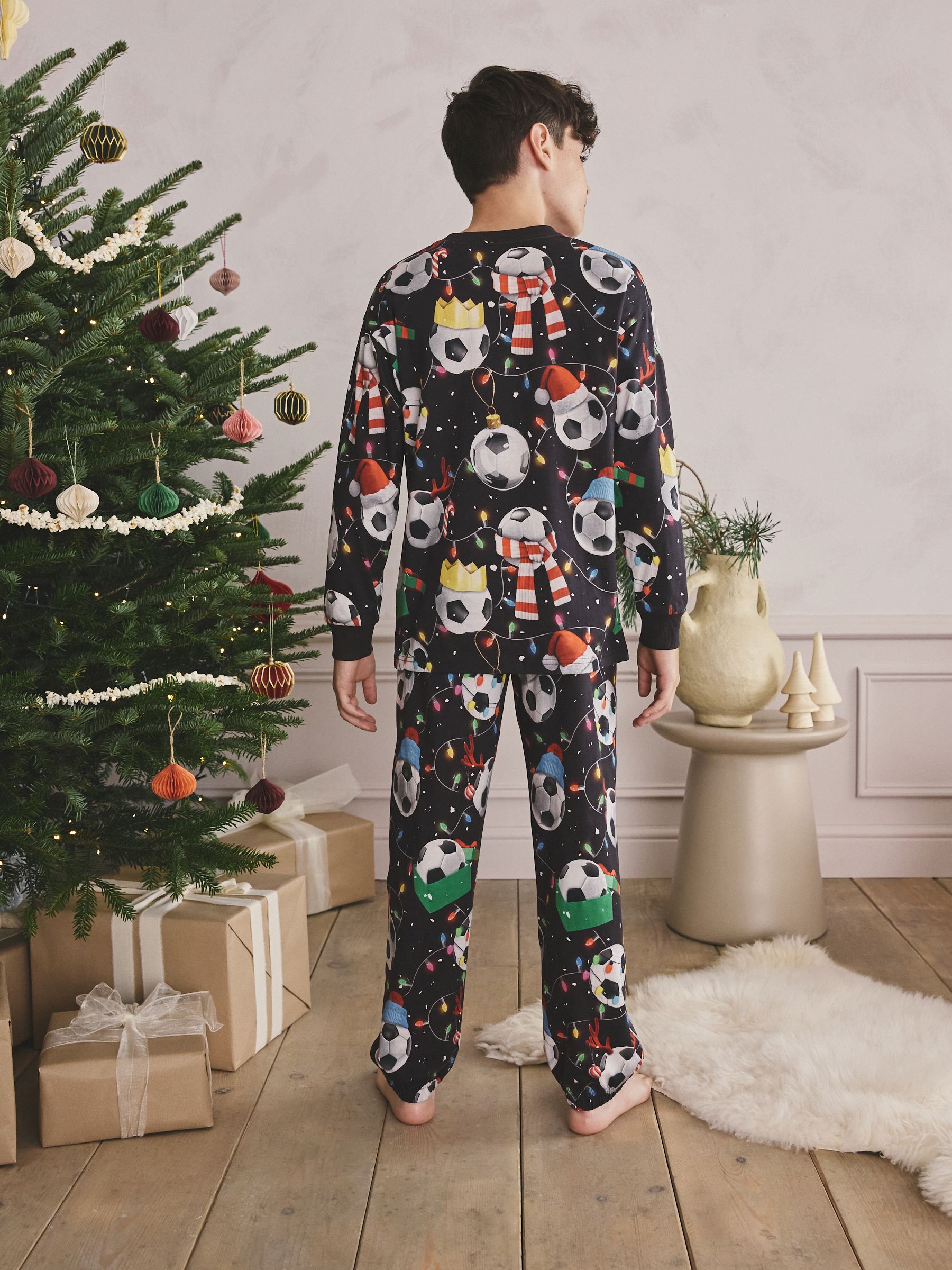 Pyjama Garçon Style Pantalon De Jogging - Noël - NEXT - Confortable, Chaud - Pour Nuit Et Loisirs - 8