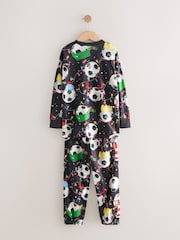 Black/White/Red/Green Football Single Christmas Pyjamas (4-16yrs) - Image 6 of 8