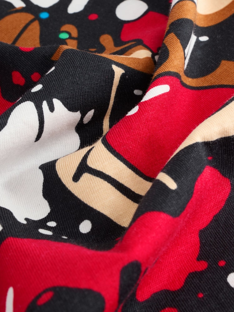 Rojo/negro - Single Jogger Xmas Pyjamas (3-16yrs) - Imagen 6 de 6 Rojo/negro - Single Jogger Xmas Pyjamas (3-16yrs) - Imagen 6 de 6