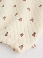 Neutral Bear Baby Quilted Sweat and Joggers Set (0mths-2yrs) - Image 12 of 15