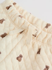 Neutral Bear Baby Quilted Sweat and Joggers Set (0mths-2yrs) - Image 14 of 15