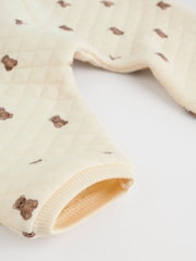 Neutral Bear Baby Quilted Sweat and Joggers Set (0mths-2yrs) - Image 15 of 15