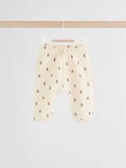 Neutral Bear Baby Quilted Sweat and Joggers Set (0mths-2yrs) - Image 4 of 15