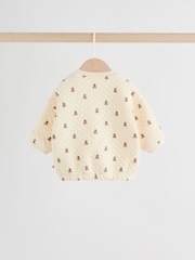 Neutral Bear Baby Quilted Sweat and Joggers Set (0mths-2yrs) - Image 5 of 15