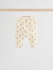 Neutral Bear Baby Quilted Sweat and Joggers Set (0mths-2yrs) - Image 6 of 15