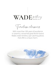 Wade Set of 4 Blue Floral Print Cereal Bowls Pattern - Image 3 of 3