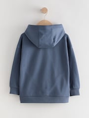 Blue Tokyo Older Boys Graphic Print Cross-Over Hoodie (3-16yrs) - Image 2 of 4
