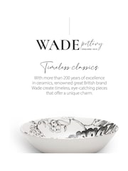 Wade Set of 4 Black Botanical Night Set of 4 Cereal Bowls Earthenware - Image 9 of 9