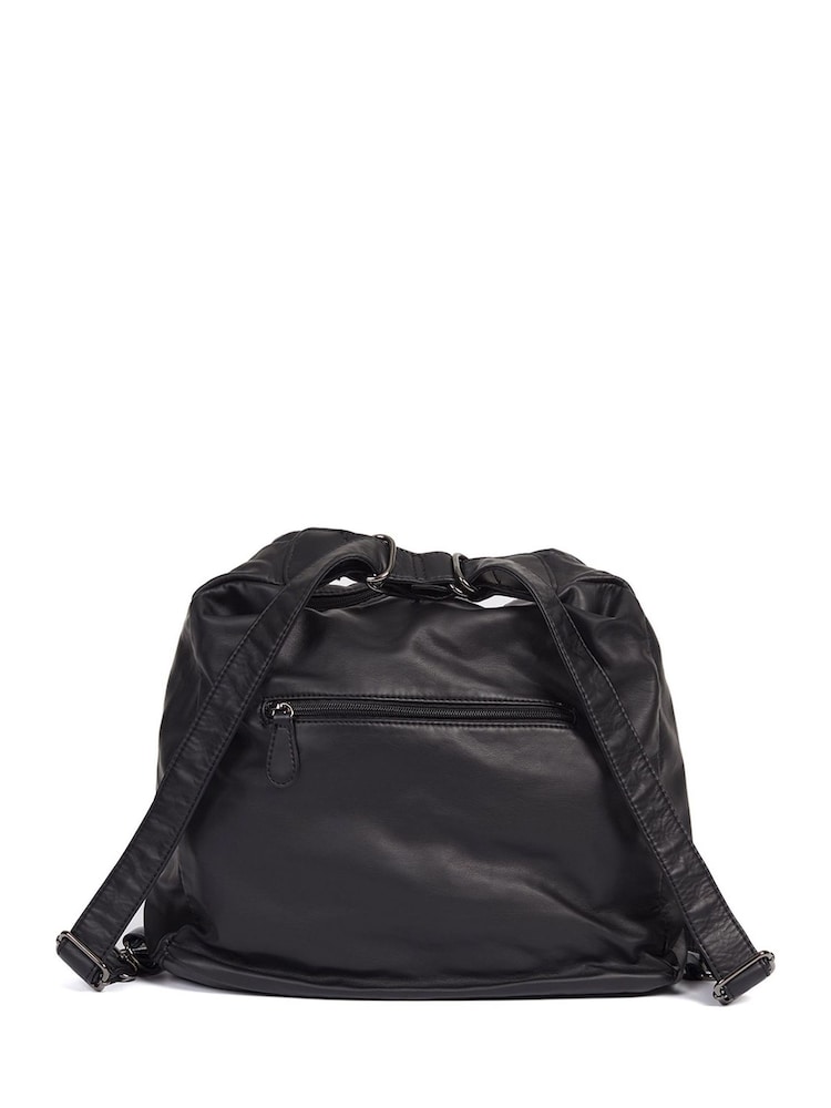 Negro - Pavers Convertible Shoulder Bag Backpack - Imagen 3 de 3 Negro - Pavers Convertible Shoulder Bag Backpack - Imagen 3 de 3