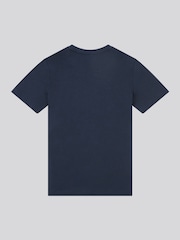 U.S. Polo Assn. Sky Blue Boys 100% Cotton Circle Print T-Shirt - Image 2 of 3