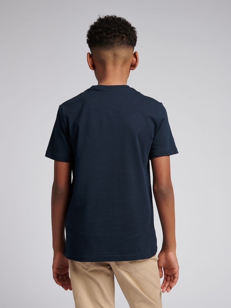 U.S. Polo Assn. Sky Blue Circle Print T-Shirt - Image 7 of 7 U.S. Polo Assn. Sky Blue Circle Print T-Shirt - Image 7 of 7