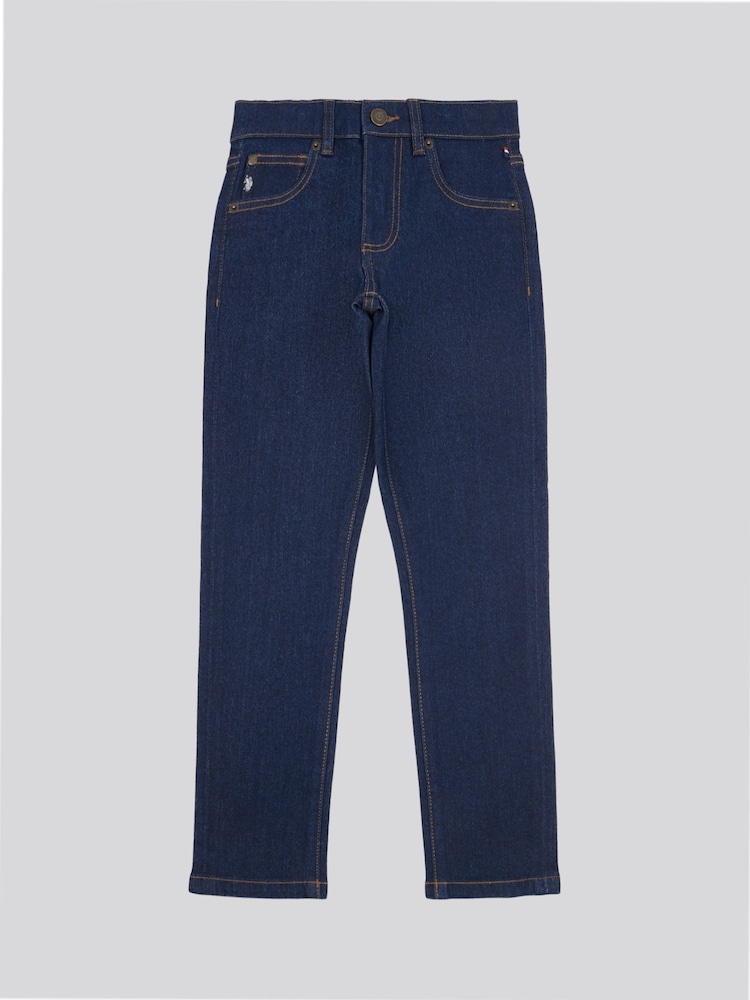 U.S. Polo Assn. Light Blue Boys Classic Fit Jeans - Image 1 of 5