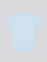 U.S. Polo Assn Blue Boys Double Horsemen Graphic Print 100% Cotton T-Shirt - Image 7 of 8