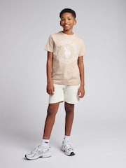 U.S. Polo Assn. Natural Boys 100% Cotton Circle Print T-Shirt - Image 3 of 6