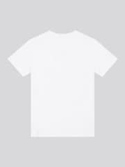 U.S. Polo Assn White Boys Double Horsemen Graphic Print 100% Cotton T-Shirt - Image 7 of 8