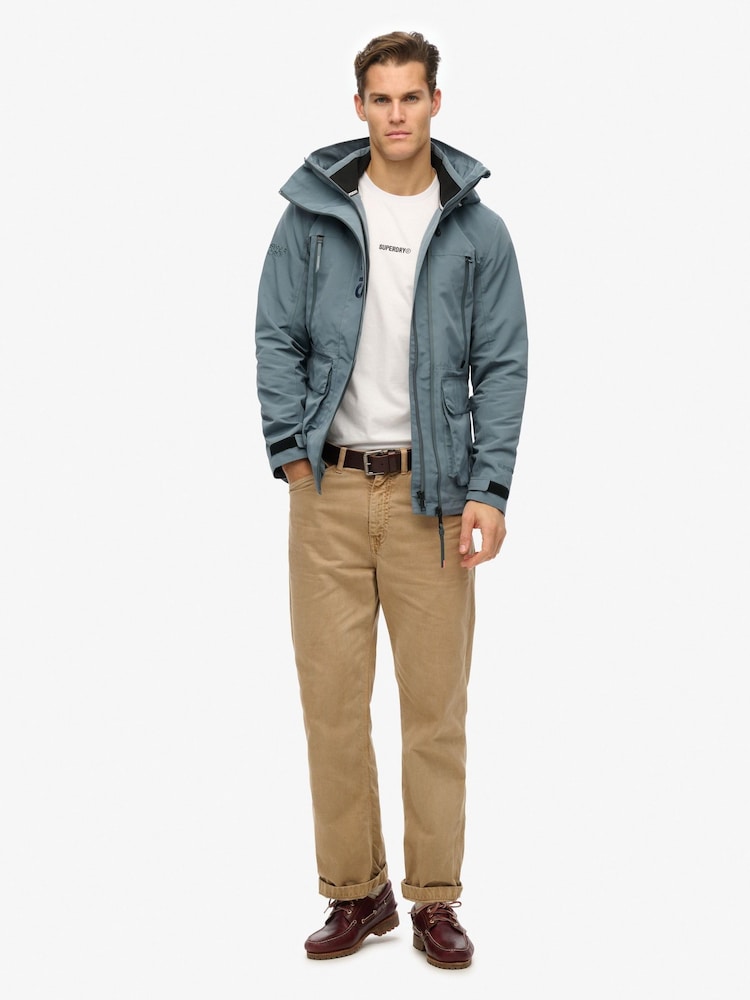 Superdry ветровка с капюшоном и вышивкой - Изображение 2 из 5