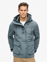 Superdry ветровка с капюшоном и вышивкой - Изображение 4 из 5