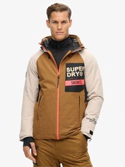 Superdry Brown Ski Freestyle Core Jacket - Image 1 of 6