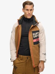 Superdry Brown Ski Freestyle Core Jacket - Image 5 of 6
