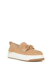 Dune London Cream Glide Sport Sole Loafers - Image 2 of 5
