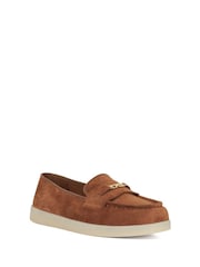 Lichtbruin - Dune London Graciela Suede Loafers - Image 2 of 6
