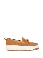 Dune London Brown Glide Sport Sole Loafers - Image 2 of 7