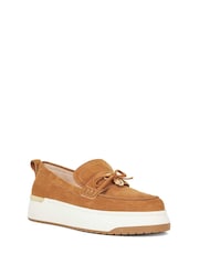 Dune London Brown Glide Sport Sole Loafers - Image 3 of 7