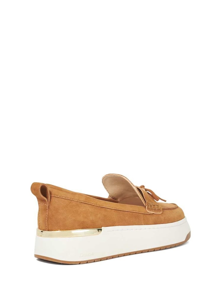 Dune London Brown Glide Sport Sole Loafers - Image 4 of 7