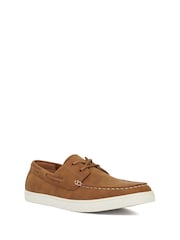 Dune London Brown Blizard Boat Shoes - Image 4 of 6