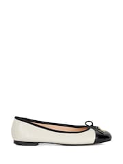 Dune London širok kroj Najvišji Flexible Sole Ballet čevlji - Slika 2 iz 6