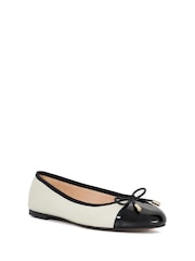 Dune London širok kroj Najvišji Flexible Sole Ballet čevlji - Slika 3 iz 6