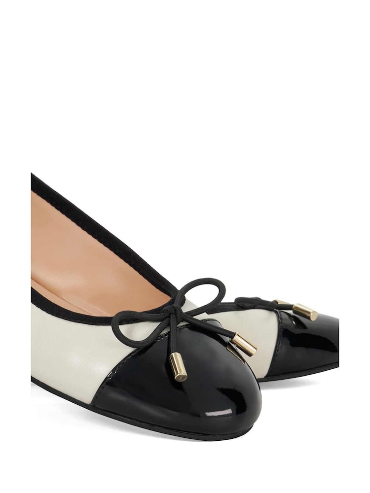 Dune London širok kroj Najvišji Flexible Sole Ballet čevlji - Slika 6 iz 6