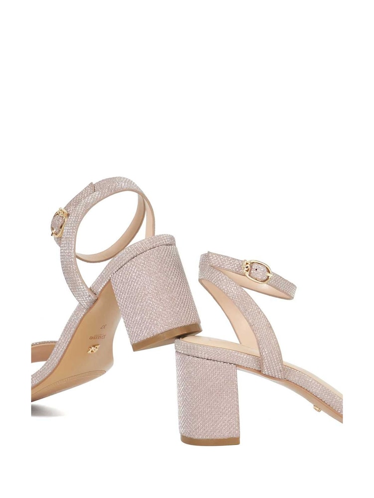 Metallic - Dune London Melini Block Heel Sandals - Bild 6 von 6 Metallic - Dune London Melini Block Heel Sandals - Bild 6 von 6