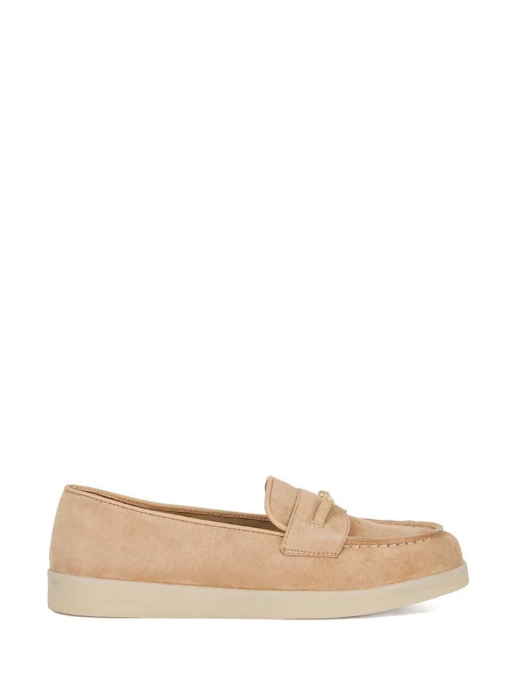 Cream Svetloba - Dune London natikači iz semiša Graciela - Slika 1 iz 6 Cream Svetloba - Dune London natikači iz semiša Graciela - Slika 1 iz 6