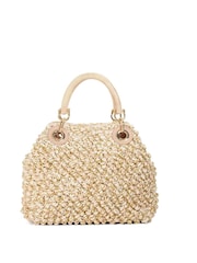 Dune London Cream Small Daiquri Raffia Grab Bag - Image 2 of 5