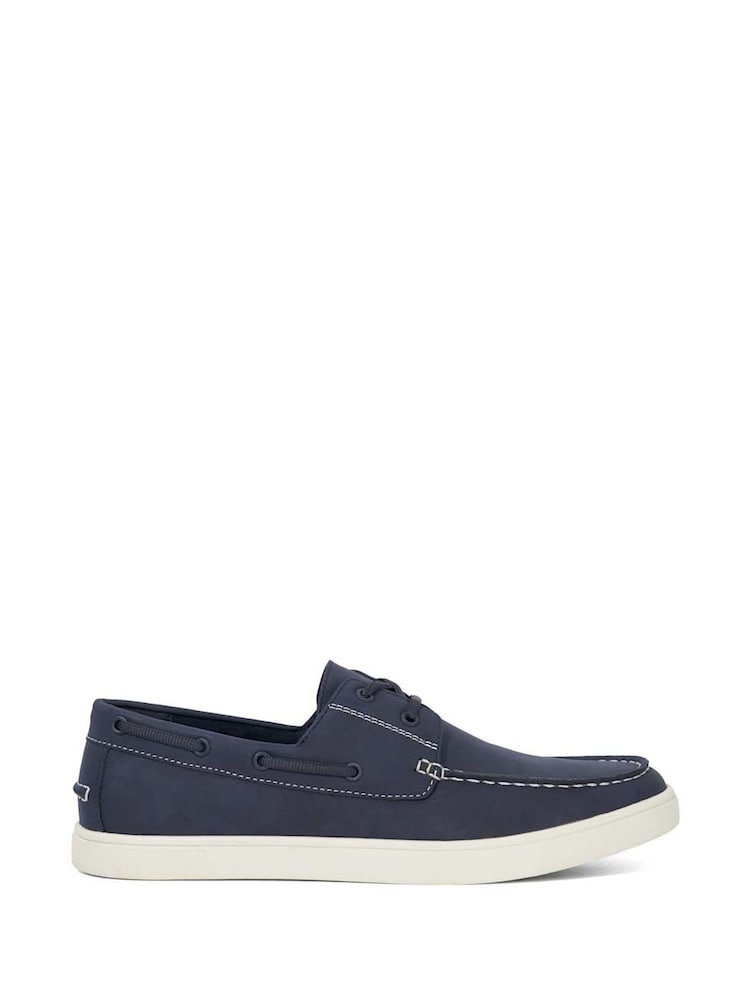 Dune London Blue Blizard Boat Shoes - Image 2 of 6