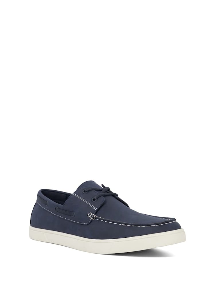 Dune London Blue Blizard Boat Shoes - Image 3 of 6