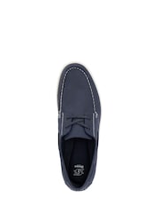 Dune London Blue Blizard Boat Shoes - Image 5 of 6