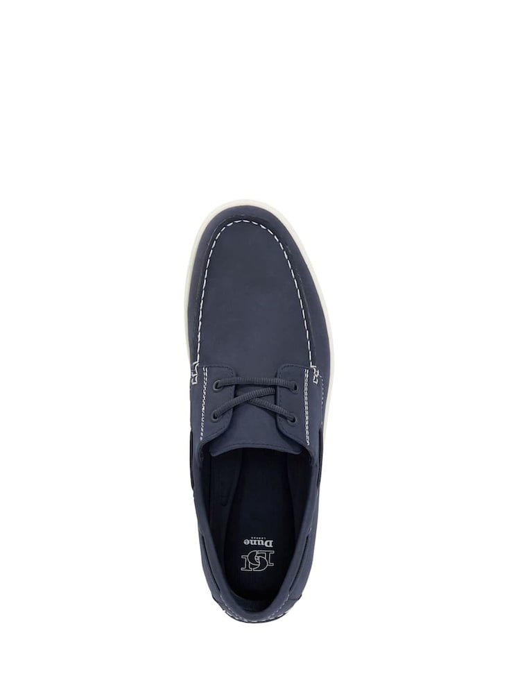 Dune London Blue Blizard Boat Shoes - Image 5 of 6